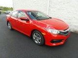 2017 Rallye Red Honda Civic LX Sedan #122646212