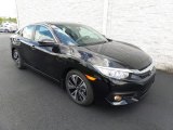 2017 Crystal Black Pearl Honda Civic EX-T Sedan #122646211