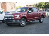 2017 Ruby Red Ford F150 Lariat SuperCrew 4X4 #122646289