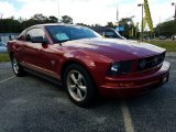 2009 Dark Candy Apple Red Ford Mustang V6 Coupe #122646475