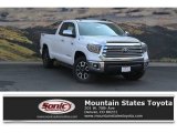 2018 Super White Toyota Tundra Limited Double Cab 4x4 #122646101