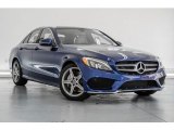 Brilliant Blue Metallic Mercedes-Benz C in 2018