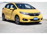 2018 Helios Yellow Pearl Honda Fit EX-L #122681192