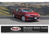 2018 Ruby Flare Pearl Toyota Camry LE #122704024