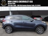 2018 Pacific Blue Kia Sportage EX AWD #122704047