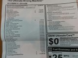 2018 BMW X1 xDrive28i Window Sticker