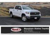2018 Super White Toyota Tundra SR5 CrewMax 4x4 #122721450