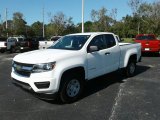 2017 Summit White Chevrolet Colorado WT Extended Cab #122721705