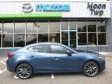 2018 Eternal Blue Mica Mazda MAZDA3 Touring 4 Door #122742233