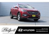 2018 Serrano Red Hyundai Santa Fe Sport  #122742285