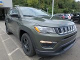 Olive Green Pearl Jeep Compass in 2018