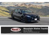 2018 Midnight Black Metallic Toyota Camry XSE V6 #122742061