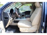 2018 Ford F150 Lariat SuperCrew 4x4 Light Camel Interior