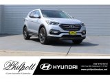 Sparkling Silver Hyundai Santa Fe Sport in 2018