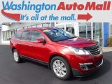 2013 Crystal Red Tintcoat Chevrolet Traverse LT AWD #122769434