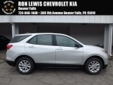 2018 Silver Ice Metallic Chevrolet Equinox LS AWD #122769411
