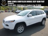 2018 Bright White Jeep Cherokee Latitude Plus 4x4 #122810434