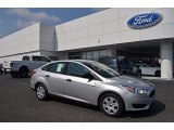 2017 Ingot Silver Ford Focus S Sedan #122810471