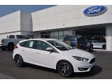 2017 Oxford White Ford Focus SEL Hatch #122810468