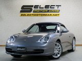 2002 Seal Grey Metallic Porsche 911 Carrera 4 Cabriolet #122810422