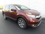 2017 Basque Red Pearl II Honda CR-V EX-L AWD #122810461