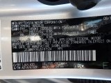 2018 GX Color Code for Silver Lining Metallic - Color Code: 1J4