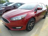 2017 Ruby Red Ford Focus SEL Hatch #122828984