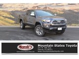 2017 Magnetic Gray Metallic Toyota Tacoma Limited Double Cab 4x4 #122828743