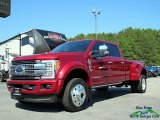 Ruby Red Ford F450 Super Duty in 2017
