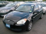 2007 Ebony Black Hyundai Accent GLS Sedan #122852509