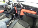 2018 Mini Convertible John Cooper Works Diamond Carbon Black Interior