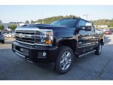 2018 Chevrolet Silverado 2500HD High Country Crew Cab 4x4 Front 3/4 View