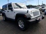 2017 Bright White Jeep Wrangler Unlimited Sport 4x4 #122901284