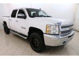 2013 Summit White Chevrolet Silverado 1500 LS Crew Cab 4x4 #122941007