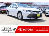 2018 Wind Chill Pearl Toyota Camry XLE #122940936