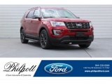 2017 Ruby Red Ford Explorer XLT #122957421