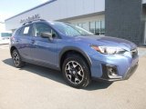 Quartz Blue Pearl Subaru Crosstrek in 2018