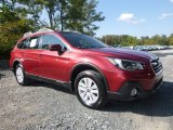 2018 Crimson Red Pearl Subaru Outback 2.5i Premium #122957565