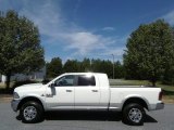 2018 Pearl White Ram 3500 Laramie Mega Cab 4x4 #122957231