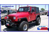 1998 Flame Red Jeep Wrangler Sport 4x4 #12277751