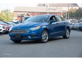 2017 Lightning Blue Ford Fusion SE #122983937