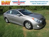 2011 Hyper Silver Metallic Hyundai Sonata Hybrid #122983852