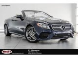 2018 Lunar Blue Metallic Mercedes-Benz E 400 Convertible #123002803