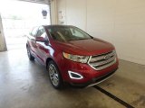 2017 Ruby Red Metallic Ford Edge Titanium AWD #123002788