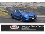 2018 Blue Streak Metallic Toyota Camry XSE #123002693