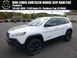 2018 Bright White Jeep Cherokee Trailhawk 4x4 #123002772