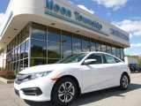 2017 Taffeta White Honda Civic LX Sedan #123002871