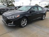 2018 Phantom Black Hyundai Sonata SEL #123026088