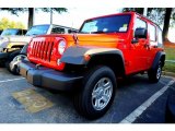 2017 Firecracker Red Jeep Wrangler Unlimited Sport 4x4 #123025917