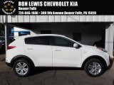 2018 Snow White Pearl Kia Sportage LX AWD #123025865